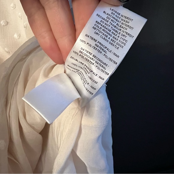 See by Chloe cream embroidered dress 42 Large - Picture 8 of 8